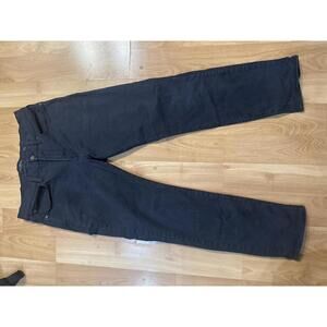 Lucky Brand 121 Slim Straight Jeans Black W32 L30 – Classic